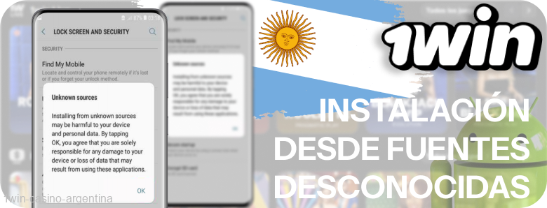 1win no se encuentra en la Play Store